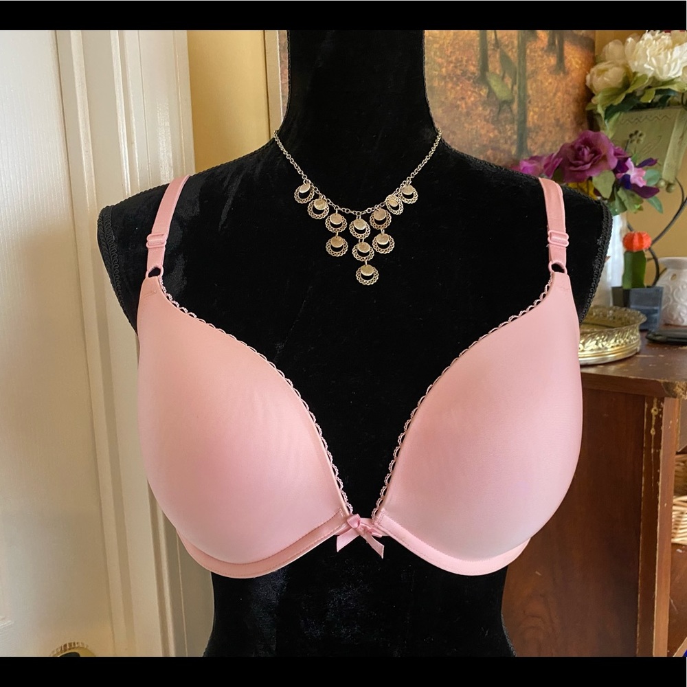 Soft pink Victoria's Secret padded push up bra